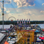 Blick über das Gäubodenvolksfest