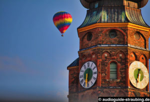 Basilika St. Jakob mit Ballon